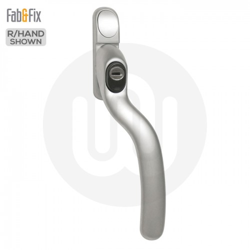 Simplefit By Fab & Fix Locking Cranked Espag Window Handle - 40mm Spindle